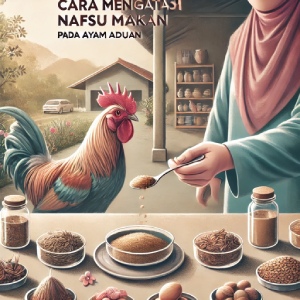 Cara Mengatasi Masalah Nafsu Makan pada Ayam Aduan